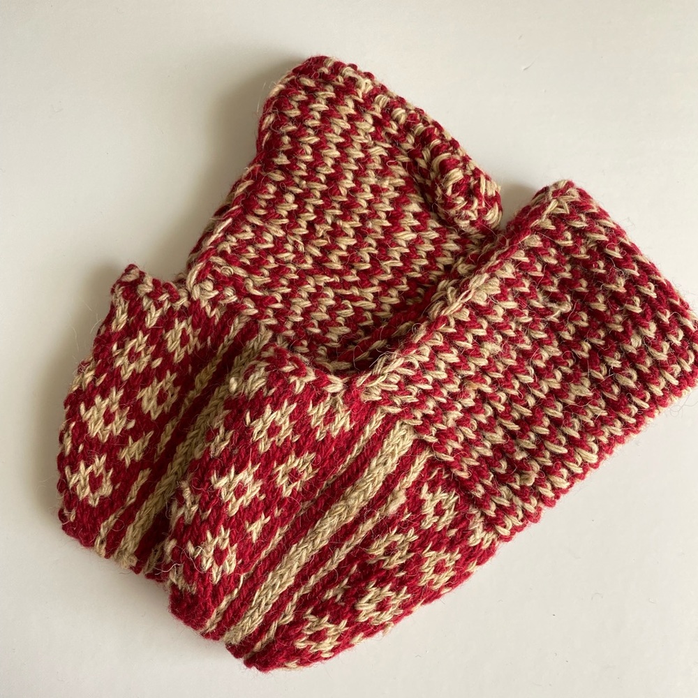 Wool slippers/socks handmade